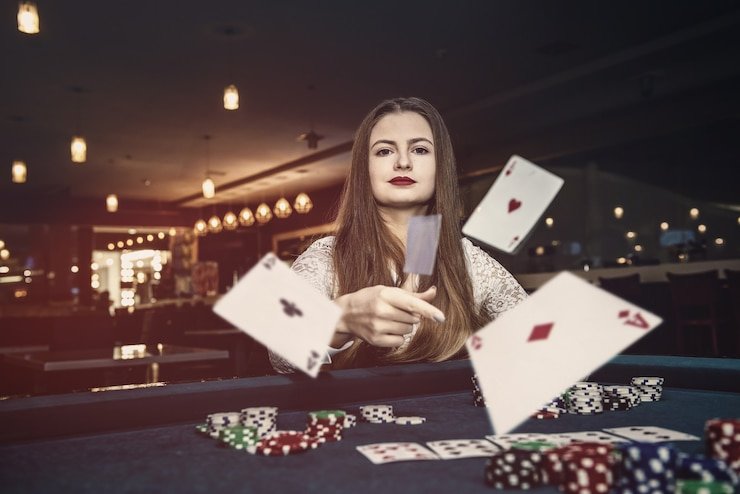Meja live blackjack peti4d dengan streaming HD di layar mobile